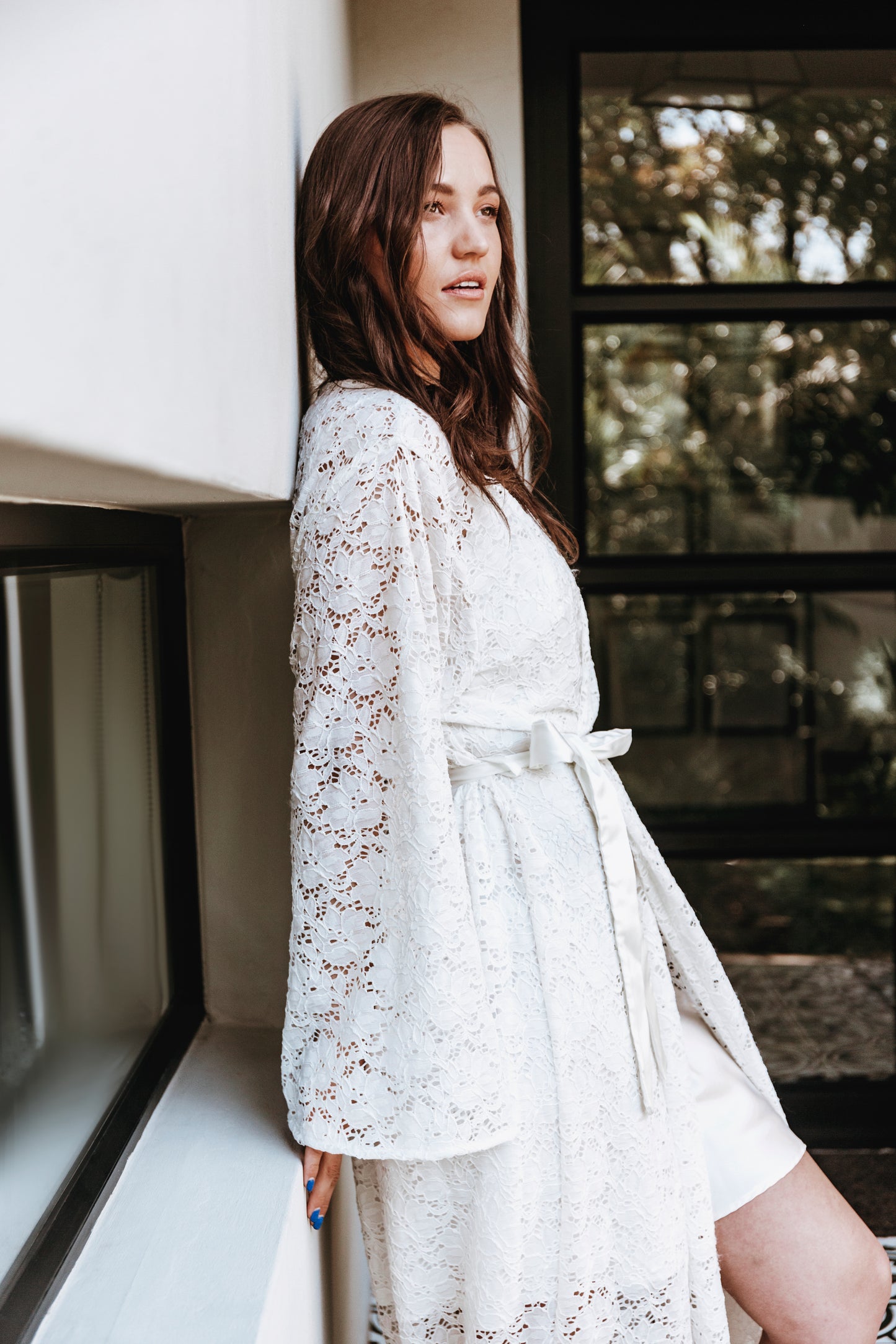Orchid Lace Robe
